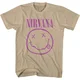 Nirvana Majica Purple Smiley Sand XL