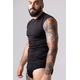 POMIRISHI BAMBOO UNDERWEAR Muška majica bez rukava, Crna