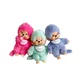 Monchhichi Mončiči barve (malinovo roza, metino zelena, modra) 14cm