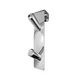 Kuka za radijator INOX nerđajući čelik/sjajni hrom