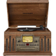 Crosley Musician Entertainment Centre Walnut Retro gramofon