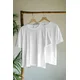 Trendyol White-White Oversize 2 Pack Basic 100% Cotton T-Shirt