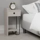 Hanah Home Noćni ormarić Sirius 32x61x30cm Krem