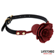 LateToBed BDSM Line Breathable Ball Gag with Rose