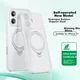 Tianjue Maska za mobilni telefon Iphone 17, Providno-bela