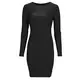 Black Sheath Dress with Guess Lana Cut - Women