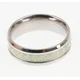 Prstan Punk Gothic - SSR-R183 grey and white