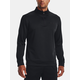 Under Armour Pulover UA Armour Fleece 1/4 Zip-BLK M