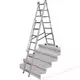 KRAUSE merdevine aluminijumske sa funkcijom stepenika 3x10 Corda 033406