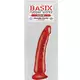 Basix Slim crveni silikonski dildo PIPE422315
