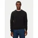 Tommy Hilfiger Pulover Essential MW0MW36347 Črna Regular Fit