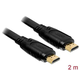 DELOCK kabel HDMI NA HDMI 2.0M FLAT