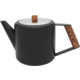 Bredemeijer Teapot Boston 1,1l black matt wood design 111004