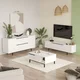 Hanah Home Set nameštaja za dnevnu sobu ON20-W, Beli