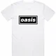 Oasis majica Decca Logo Bela L