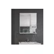 Ogledalo z omarico White 65