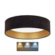 Brilagi - LED plafonsko svetlo VELVET LED/24W/230V 3000/4000/6400K crna/zlatna