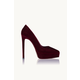 NAKA Ženske salonke sa platformom Velvet Seduction, Bordo
