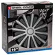 UNIVERZALNE RATKAPNE 16 ALASKA SILVER-BLACK ABS S