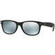 Ray-Ban New Wayfarer Flash RB2132 622/30 Crni/Srebrni