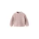 MANGO KIDS Pulover ANN temno rjava/roza