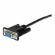 StarTech.com 0.5m Black Straight Through DB9 RS232 Serial Cable - DB9 RS232 Serial Extension Cable - Male to Female Cable - 50cm (MXT10050CMBK) - serial extension cable - 50 cm