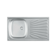 Metalac Luna FLEX 1D Jednodelna sudopera-univerzalna, Inox, fi 60, 770 x 435 mm