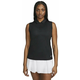 Nike Dri-Fit Victory Solid Womens polo majica brez rokavov Shirt Black/White L