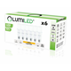 LUMILED 6x LED žarnica E27 STICK 15W = 100W 1521lm 3000K Toplo bela