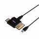HAMA USB 3.0 čitač više kartica, SD/microSD/CF, crni