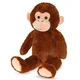 Plush Friends opica plišasta temno rjava 80cm
