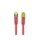 shumee Patchcord Lanberg FTP kat. 6A 0,5 m LSZH CU fluke passed rdeč