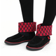 Uggica ženska - DC - BLACK/ATHLETE RED