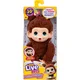 Little Live Pets: Mini Maki Chikki Cherry interaktivna rjava opica