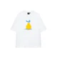 Pull&Bear Majica YELLOW LEMON modra/rumena/bela