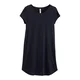 Lindex Spalna srajca temno modra/off-bela