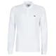 Lacoste Polo majice dolgi rokavi L1312 Bela