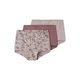 NAME IT Spodnjice oliva / mauve / pastelno lila / bela