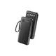 N/A Ven Dens Power Bank 10000mAh sa kablom, crni