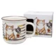 Velika porcelanasta skodelica 400 ml CAT CATS darilna embalaža