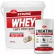 Olympic Strong Whey Protein Bela čokolada i Kokos 2.8kg + Olympic Creatine Monohydrate 500g