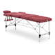 Sklopivi stol za masažu - 185 x 60 x 60-81 cm - 180 kg - Crvena