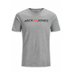 JACK & JONES Majica JJECORP LOGO TEE SS CREW NECK, siva