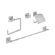 GROHE 41115DC0 - Komplet dodatkov START CUBE 558 mm keramika/bela
