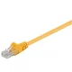 Goobay U/UTP CAT 5e patch 10 m rumeni mrežni povezovalni kabel