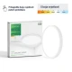 Green tech led plafonjera 20w 3000k-3500k-4000k-5000k-6500k fi30cm 5cct bela ( CNX-20W-WH )