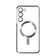 Silikonska futrola Magsafe SAMSUNG S25 Edge SILVER