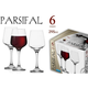 ACF Parsifal čaše za crno vino / set od 6 komada / 295 ml / čaša
