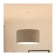 Brilagi - Luster na sajli BOUCLE ROLLER 1xE27/15W/230V prečnik 45 cm siva