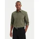 HUGO Srajca Kenno 50289499 Temno zelena Slim Fit